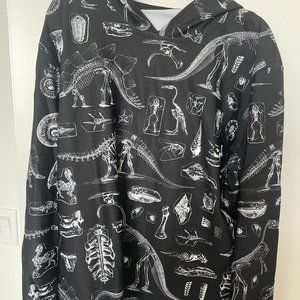 Like New, BlackMilk Dino Bones Sweater - Limited in Size Large